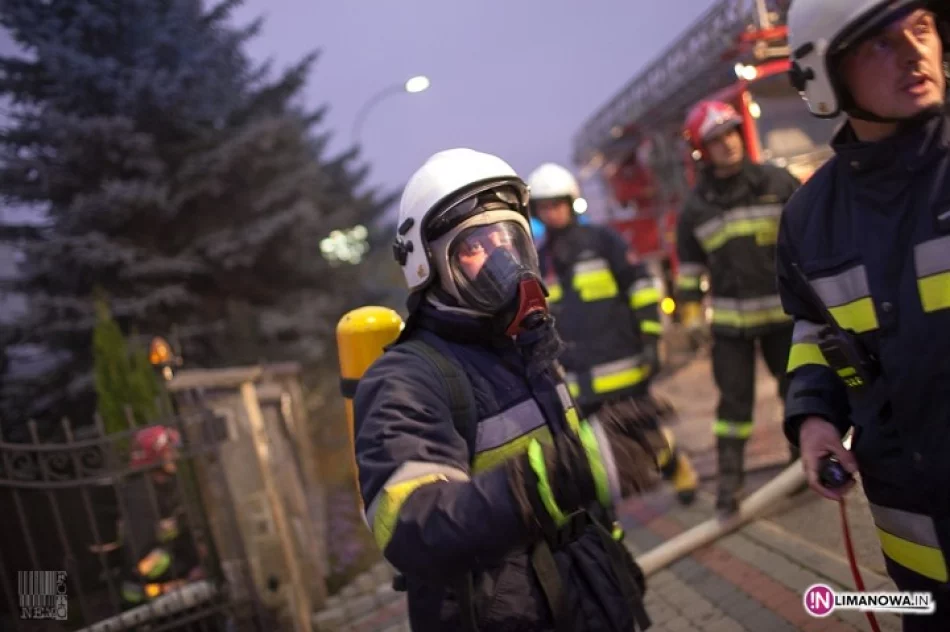 Pożar w domu, ranny właściciel - zdjęcie 2