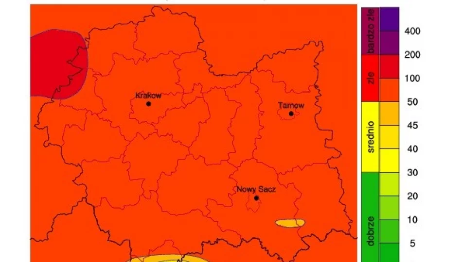 Kolejny dzień zanieczyszczenia pyłem - zdjęcie 1