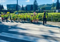 Wizyta przedstawicieli Komendy Powiatowej Policji w ZSP nr 4 - zdjęcie główne