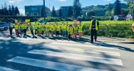 Wizyta przedstawicieli Komendy Powiatowej Policji w ZSP nr 4 - zdjęcie 5