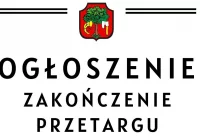 Ogłoszenie o zakończeniu przetargu - zdjęcie główne