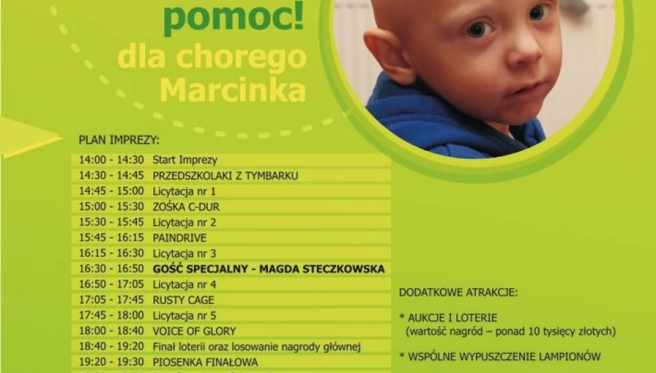 Przyjdź na koncert dla Marcinka! - zdjęcie 1