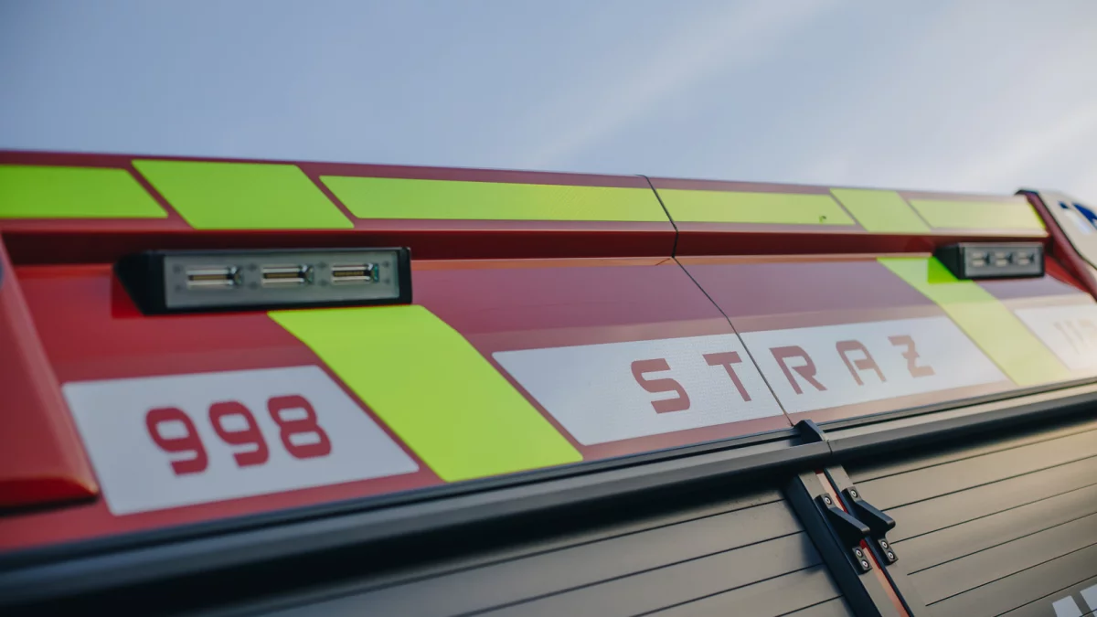 Przerwany gazociąg - DW969 zablokowana, ewakuowano mieszkańców