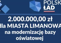 2 mln zł dla Miasta Limanowa na modernizację bazy oświatowej - zdjęcie główne