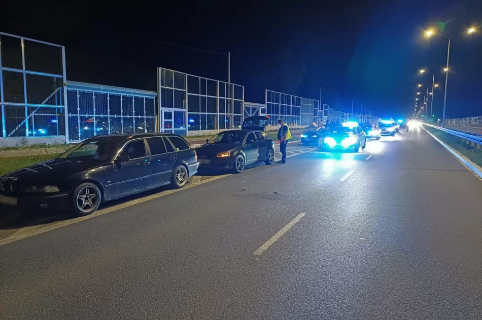 Nielegalne wyścigi - 44 mandaty na 55 tys. zł - zdjęcie 2
