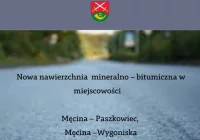 Trwają prace związane z położeniem nowej nawierzchni mineralno – bitumicznej - zdjęcie główne