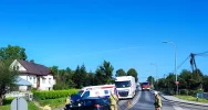 Zderzenie pojazdów na drodze krajowej  - zdjęcie 3