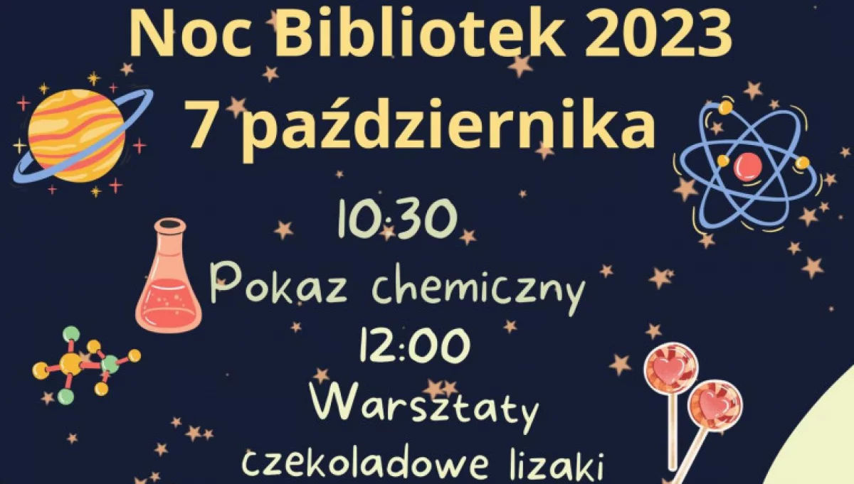 Miejska Biblioteka Publiczna zaprasza na „Noc Bibliotek”