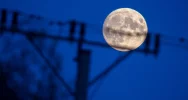 Superksiężyc zdobi niebo nad Beskidem Wyspowym: zobacz zdjęcia - zdjęcie 2