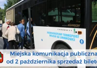 Miejska komunikacja publiczna – ceny biletów obowiązujące od 2 października - zdjęcie główne