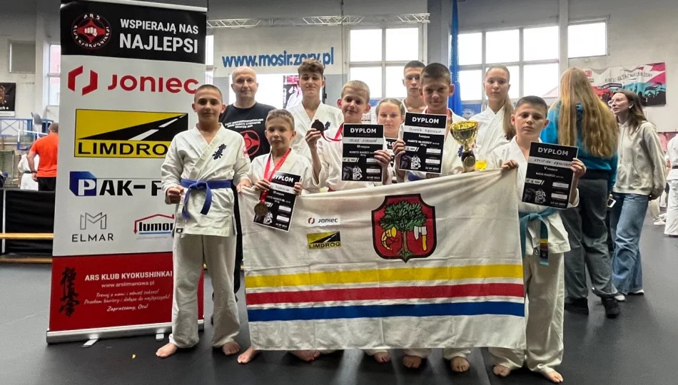 Pierwsze medale karateków ARS Limanowa – JONIEC Team w nowym sezonie 2023/2024 - zdjęcie 1