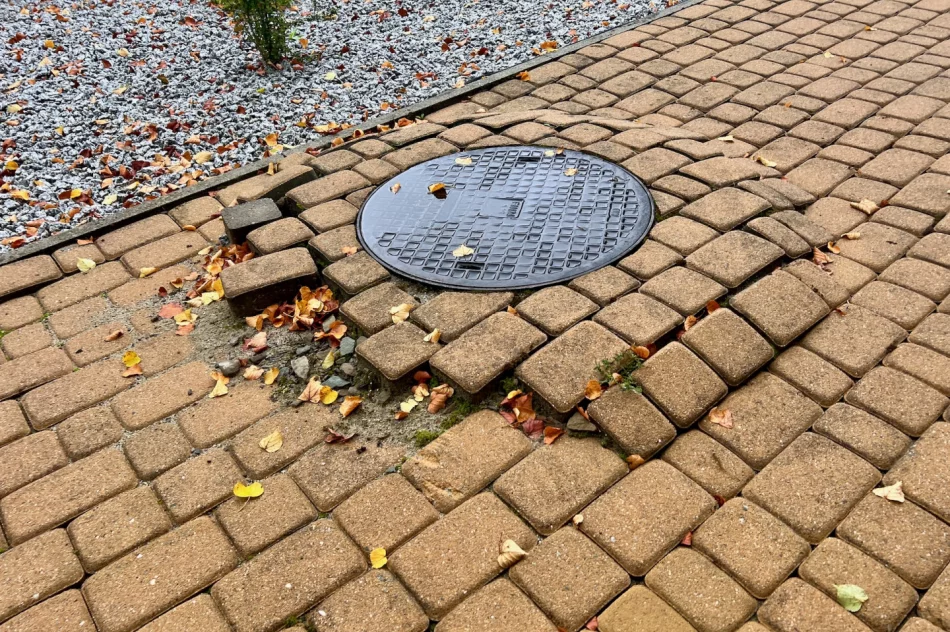 Instalację elektryczną poprowadzili... po drzewie i w rynnie - zdjęcie 6