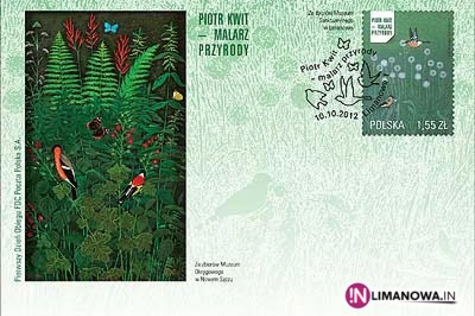 Poczta wydaje znaczek artysty z Zalesia - zdjęcie 2