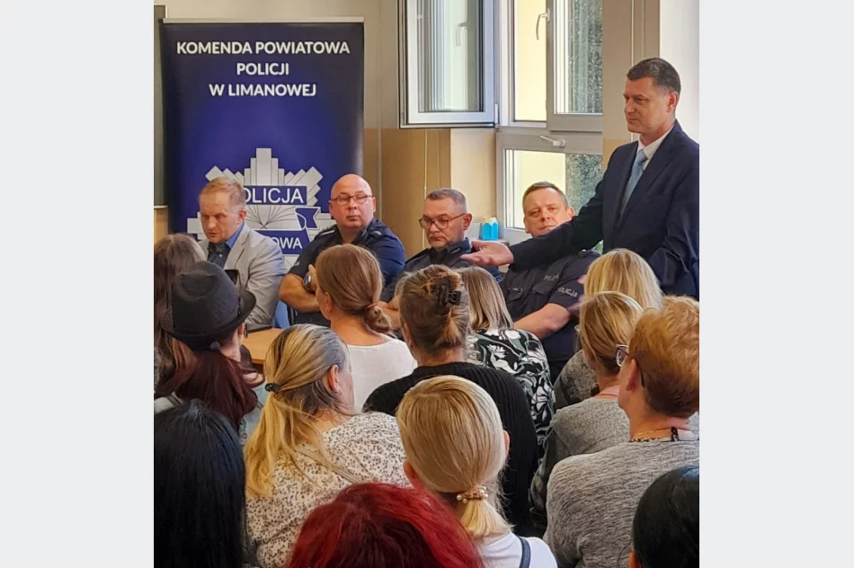 Wandalizm, śmiecenie i spożywanie alkoholu - najważniejsze tematy policyjnej debaty - zdjęcie 3