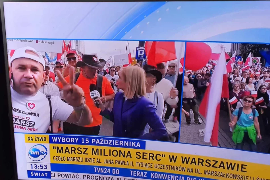 Trwa marsz "Miliona Serc" (transmisja) - zdjęcie 14