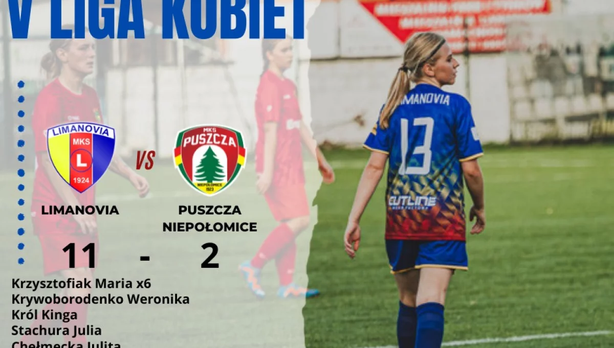 Kobieca drużyna Limanovii przez Puszczę przeszła jak burza
