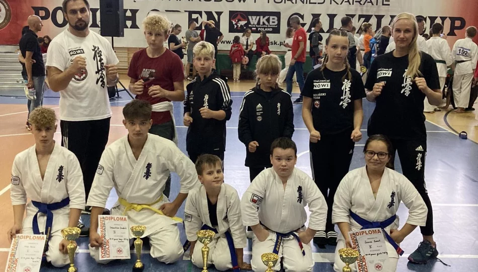 5 medali dla zawodników Limanowskiego Klubu Kyokushin Karate na XI Galizia Cup w Leżajsku - zdjęcie 1