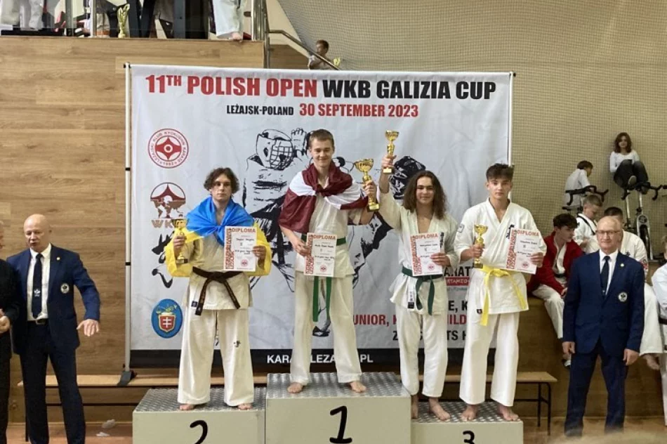 5 medali dla zawodników Limanowskiego Klubu Kyokushin Karate na XI Galizia Cup w Leżajsku - zdjęcie 5