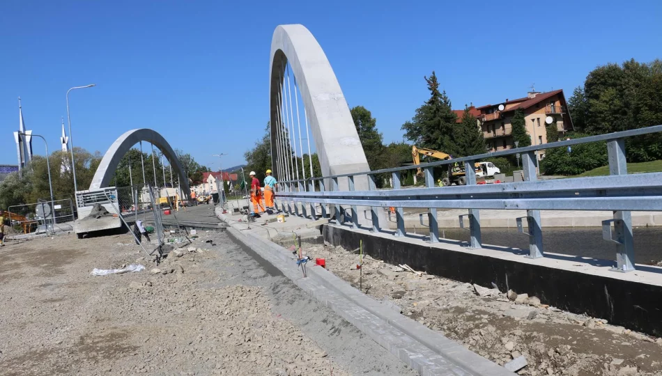 Budowa mostu w ciągu ulicy Lipowej – aktualny stan robót - zdjęcie 1