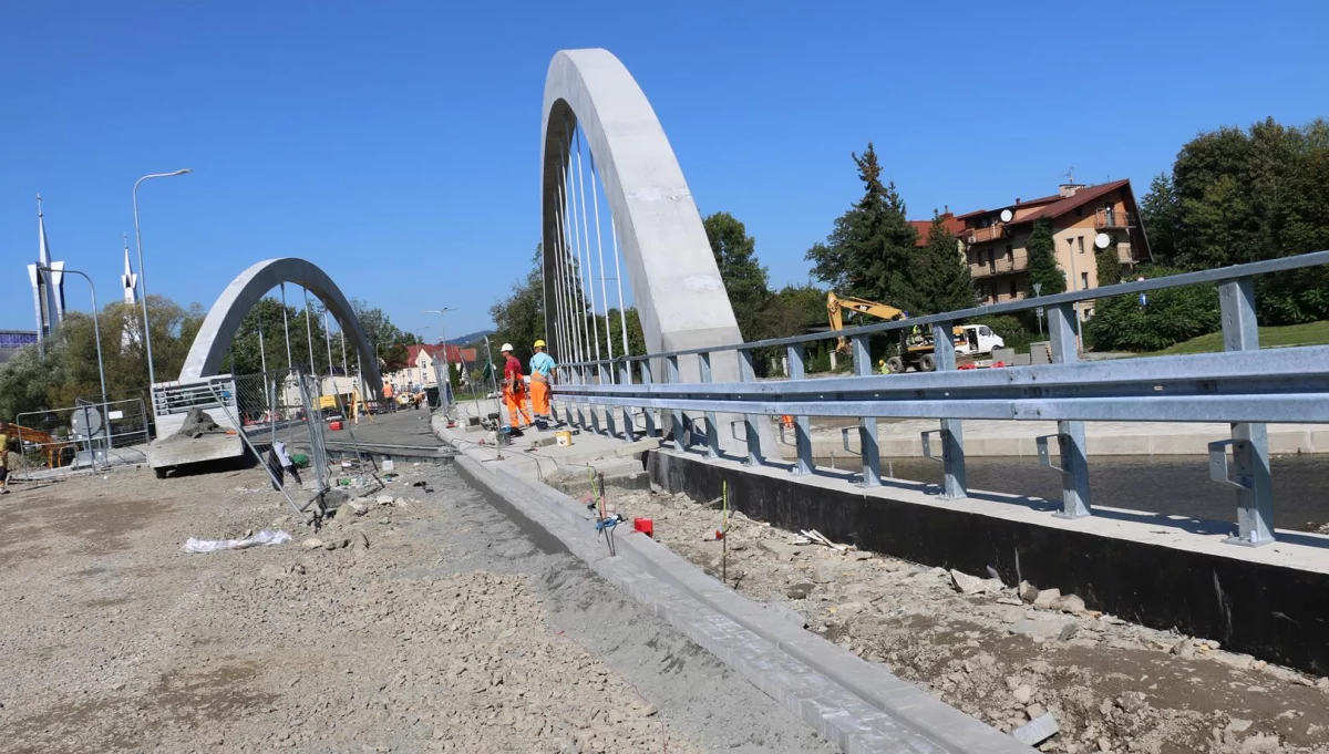 Budowa mostu w ciągu ulicy Lipowej – aktualny stan robót