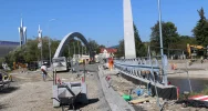 Budowa mostu w ciągu ulicy Lipowej – aktualny stan robót - zdjęcie 3