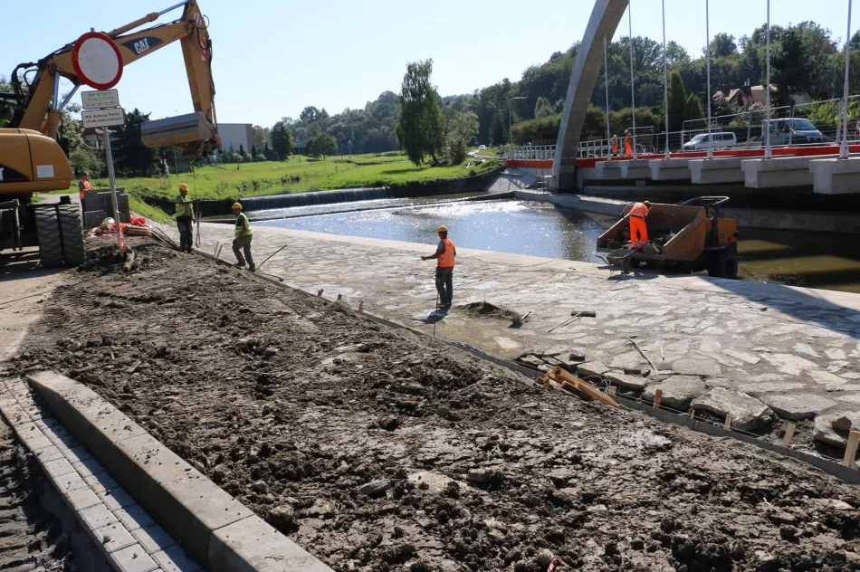 Budowa mostu w ciągu ulicy Lipowej – aktualny stan robót - zdjęcie 6