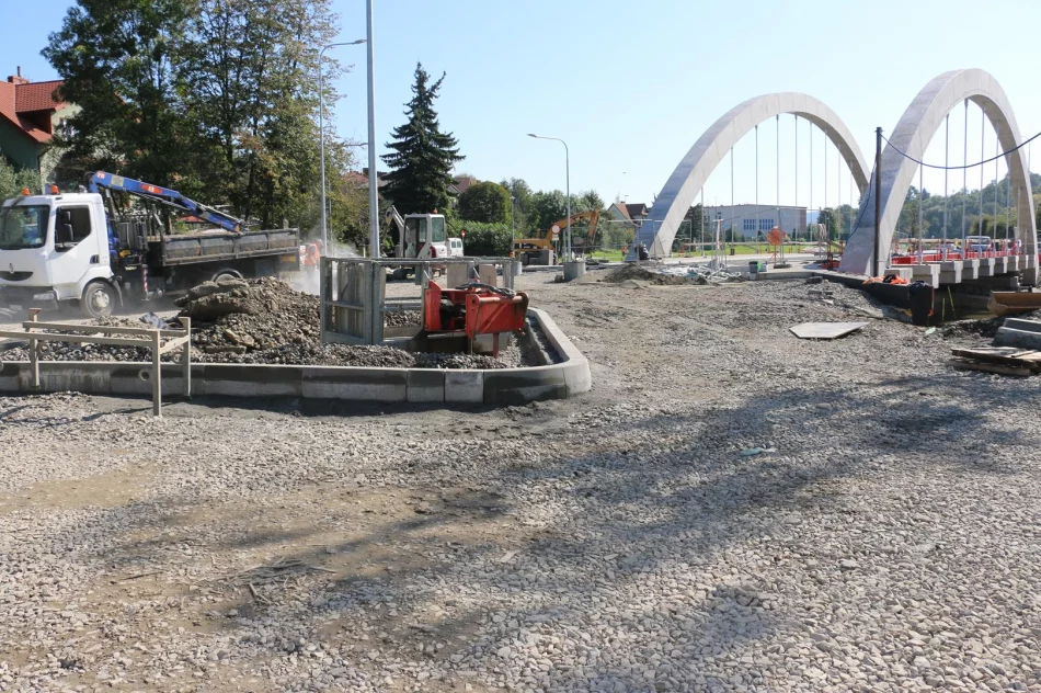 Budowa mostu w ciągu ulicy Lipowej – aktualny stan robót - zdjęcie 8