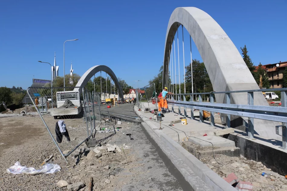 Budowa mostu w ciągu ulicy Lipowej – aktualny stan robót - zdjęcie 9