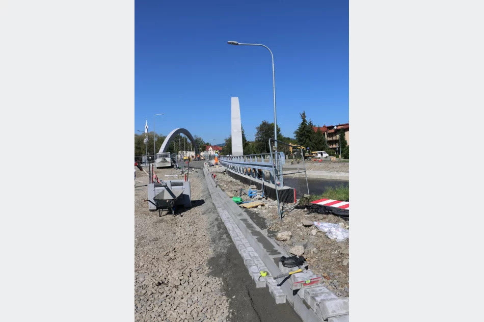 Budowa mostu w ciągu ulicy Lipowej – aktualny stan robót - zdjęcie 10