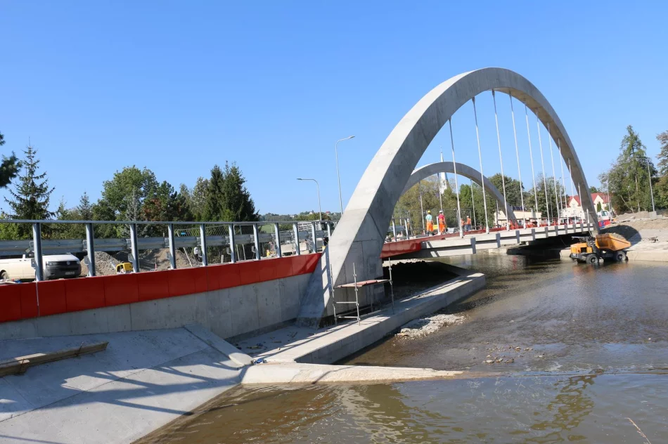 Budowa mostu w ciągu ulicy Lipowej – aktualny stan robót - zdjęcie 14