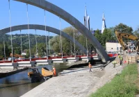 Budowa mostu – aktualny stan robót - zdjęcie główne