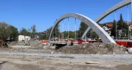 Budowa mostu – aktualny stan robót - zdjęcie 4