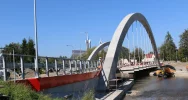 Budowa mostu – aktualny stan robót - zdjęcie 5