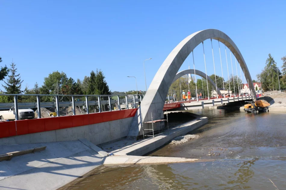 Budowa mostu – aktualny stan robót - zdjęcie 7