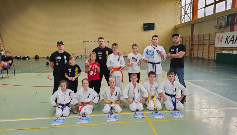 8 medali limanowskich zawodników podczas Finału Ligi Karate Kontaktowego - zdjęcie 1