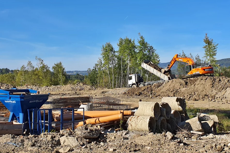 Budowa kompleksu wojskowego w Limanowej - 3 X 2023 r. - zdjęcie 6