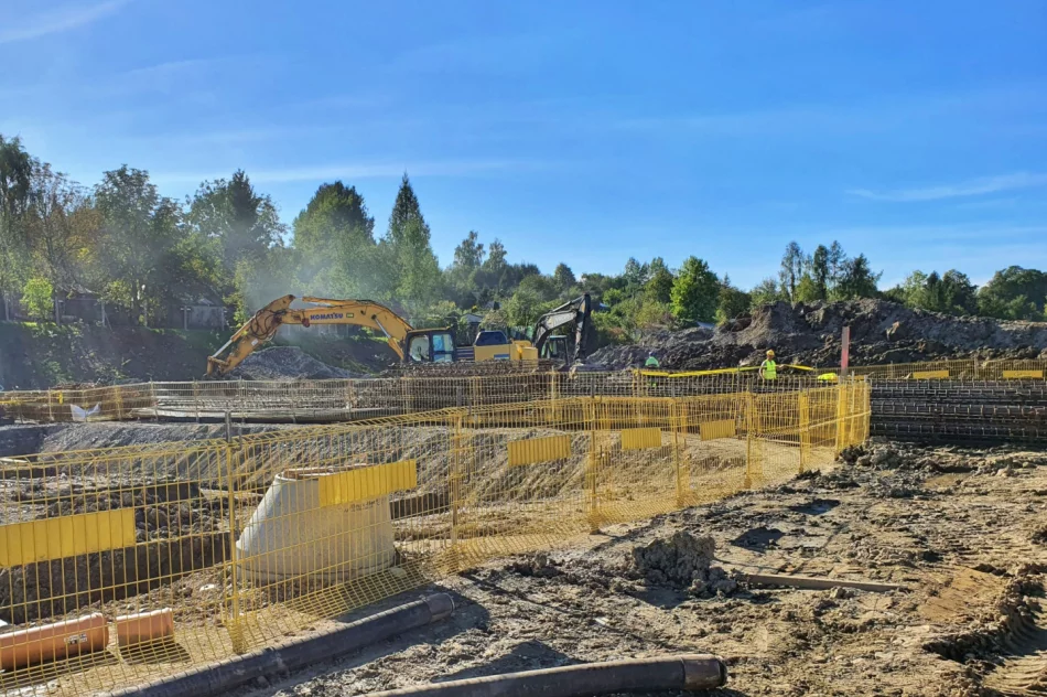 Budowa kompleksu wojskowego w Limanowej - 3 X 2023 r. - zdjęcie 20