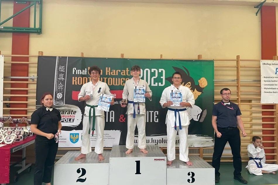 8 medali dla zawodników Limanowskiego Klubu Kyokushin Karate podczas Finału Ligi Karate Kontaktowego - zdjęcie 2