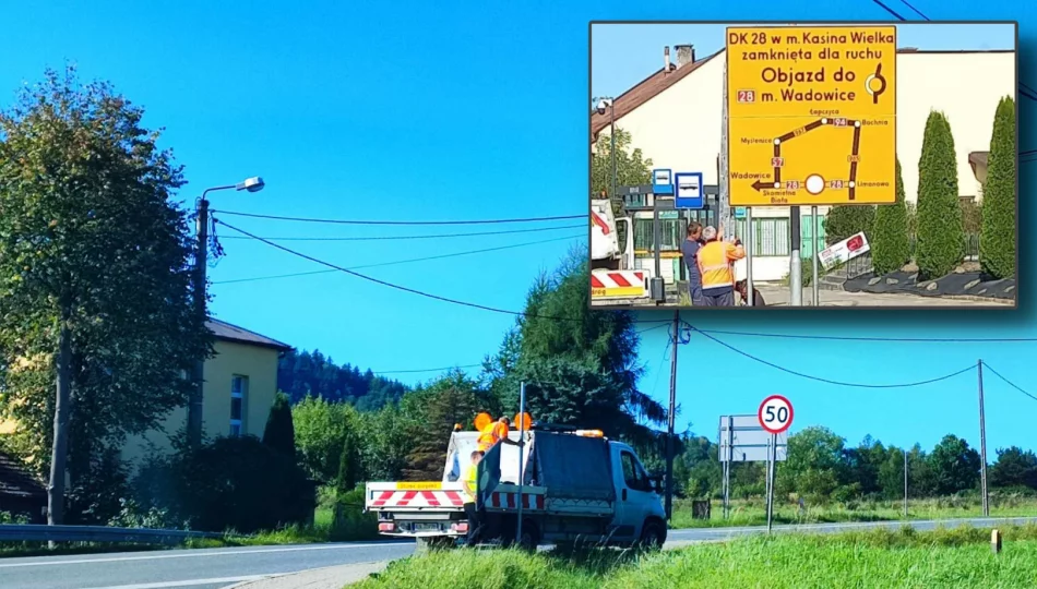Oznakowanie już jest, ale nowy objazd jeszcze nie obowiązuje - zdjęcie 1