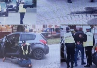 Policyjna obława z wykorzystaniem kolczatki - policja wyjaśnia - zdjęcie główne