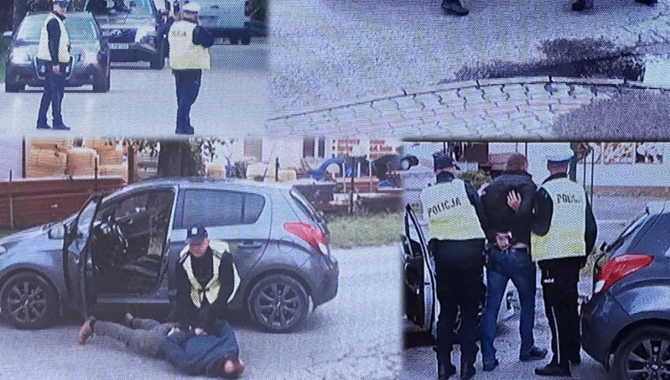 Policyjna obława z wykorzystaniem kolczatki - policja wyjaśnia - zdjęcie 1