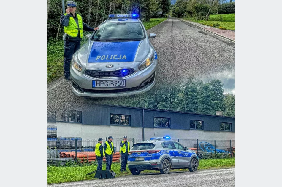 Policyjna obława z wykorzystaniem kolczatki - policja wyjaśnia - zdjęcie 2