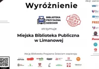 Miejska Biblioteka Publiczna w Limanowej wyróżniona w ogólnopolskiej akcji - zdjęcie główne