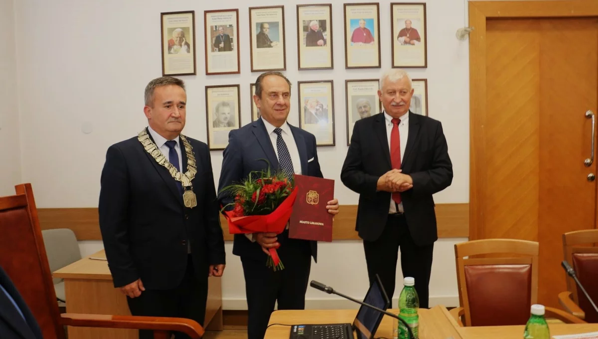 Parlamentarzyści gościli na sesji Rady Miasta Limanowa