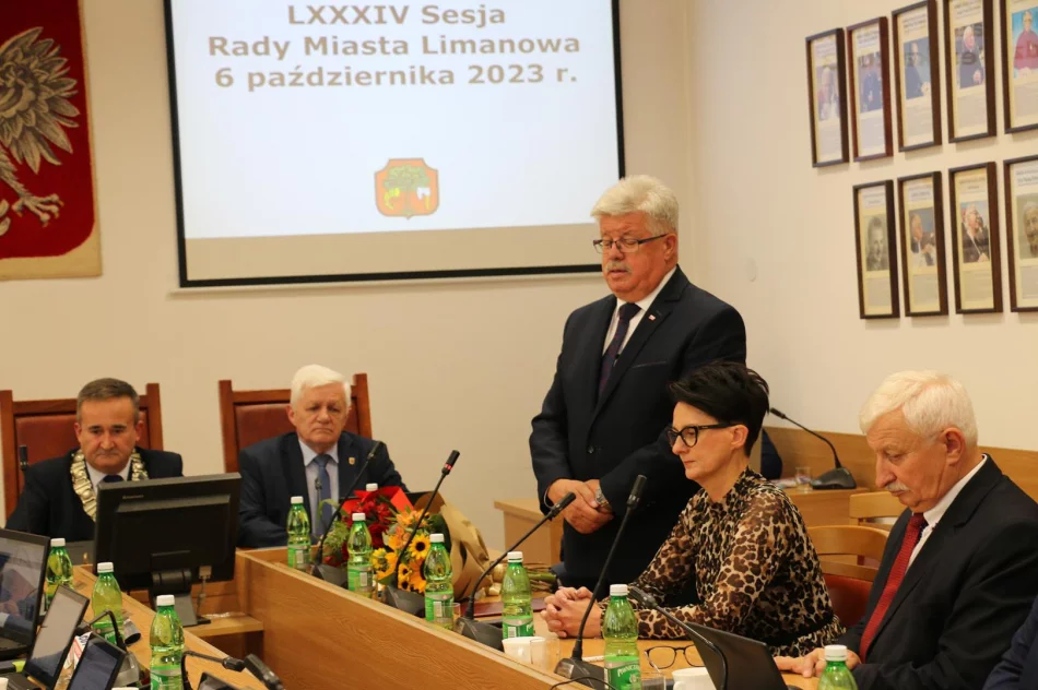 Parlamentarzyści gościli na sesji Rady Miasta Limanowa - zdjęcie 8