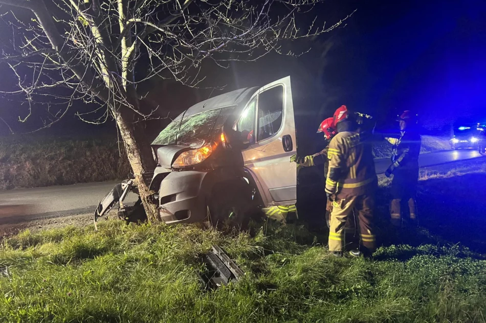 Sobotnie kolizje na drogach powiatu - zdjęcie 15