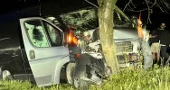 Sobotnie kolizje na drogach powiatu - zdjęcie 2
