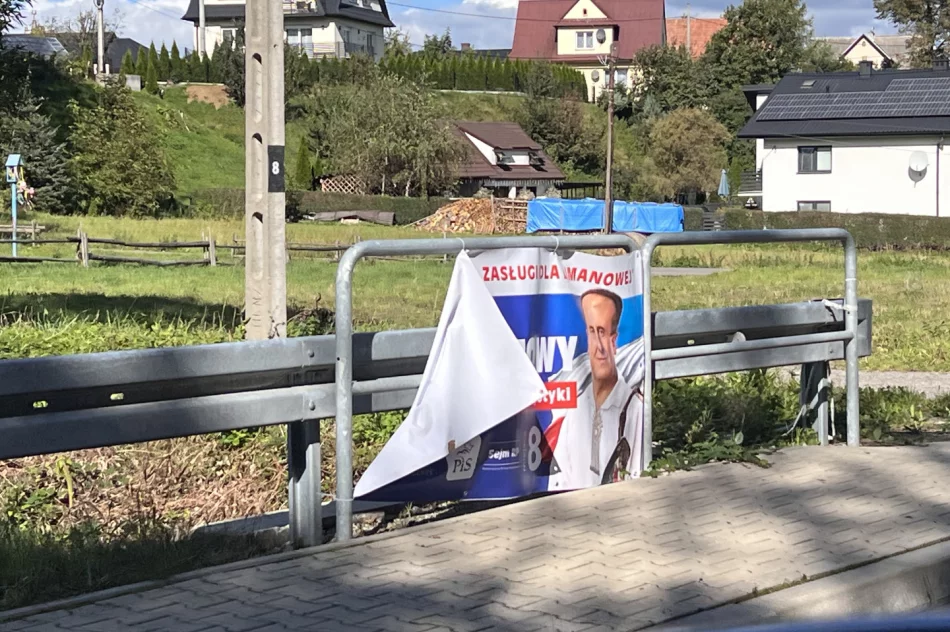 Wybory 2023: trwa walka na niszczenie bannerów - zdjęcie 5