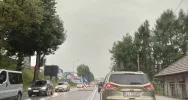 Duże korki w Limanowej - powodem… koszenie - zdjęcie 3