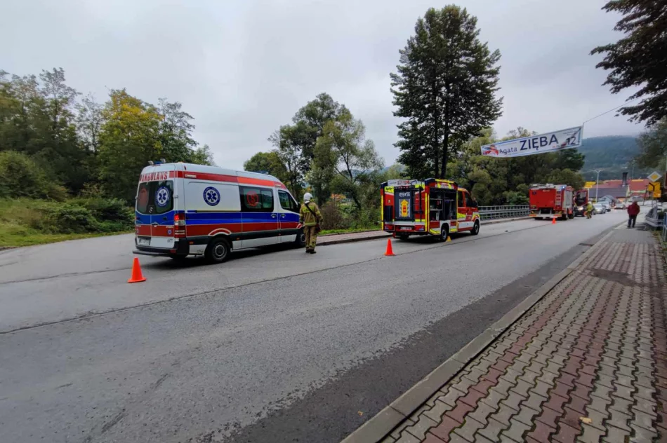 Zderzenie pojazdów na drodze powiatowej - zdjęcie 8